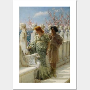 Past And Present Generations by Lawrence Alma-Tadema Posters and Art